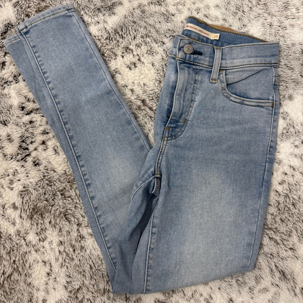 Levi's Light Blue High Rise Women's Jeans